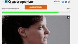 Screenshot Krautreporter